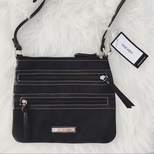 NWT Nine West Black Crossbody Bag